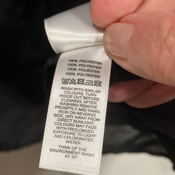 ASOS Swim Coverup shirtdress sheer w circle lace details bell sleeves Size 14 - Picture 8 of 9